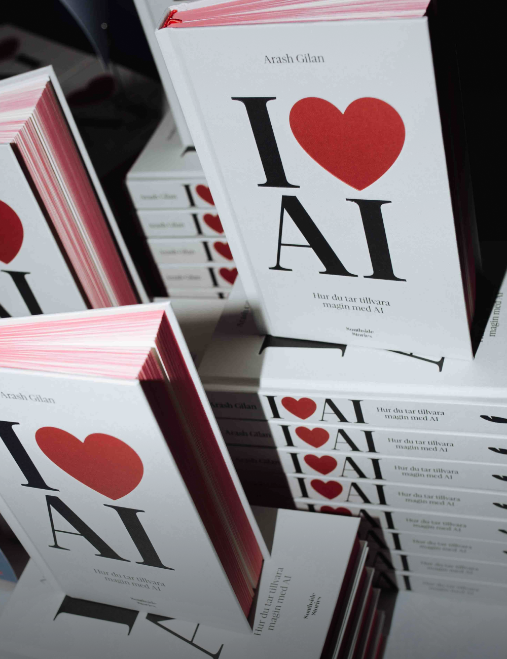 Älskade I love AI såld i 6000 ex